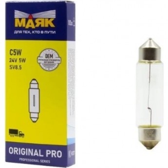Лампа NARVA C5W 24V 5W SV8.5 10 шт.