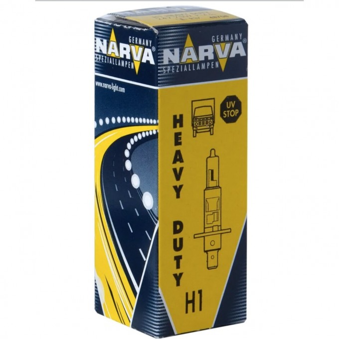 Лампа NARVA HEAVY DUTY H1 24V 70W P14.5s 48708 67771292