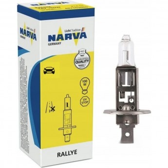 Лампа NARVA RALLYE H1 100W 12V P14.5S