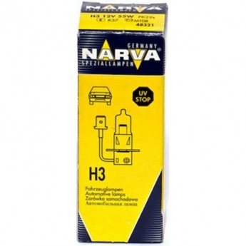 Лампа NARVA RALLYE H3 PK22s 12V