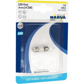 Лампа NARVA RANGE PERFORMANCE LED C5W SV8.5 6000K