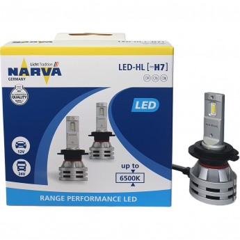 Лампа NARVA RANGE PERFORMANCE LED HIR2 6500K 2 шт.