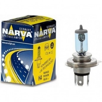 Лампа NARVA RANGE POWER 50+ H4 P43t 12V 60/55W