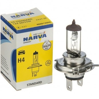 Лампа NARVA RANGE POWER WHITE H4 12V 60/55W P43t