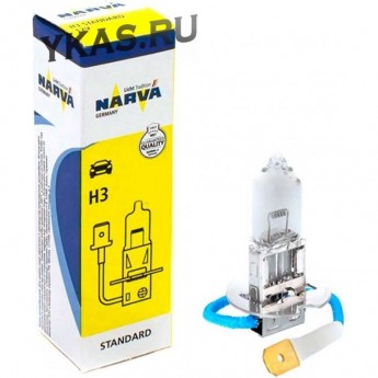 Лампа NARVA STANDARD H3 24V 70W PK22s NVA C1