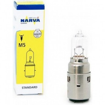 Лампа NARVA STANDARD M5 25/25W P15d-25-3 12V